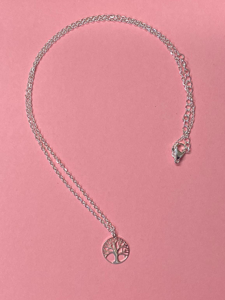 Halskette "Baum des Lebens" 999 feinversilbert