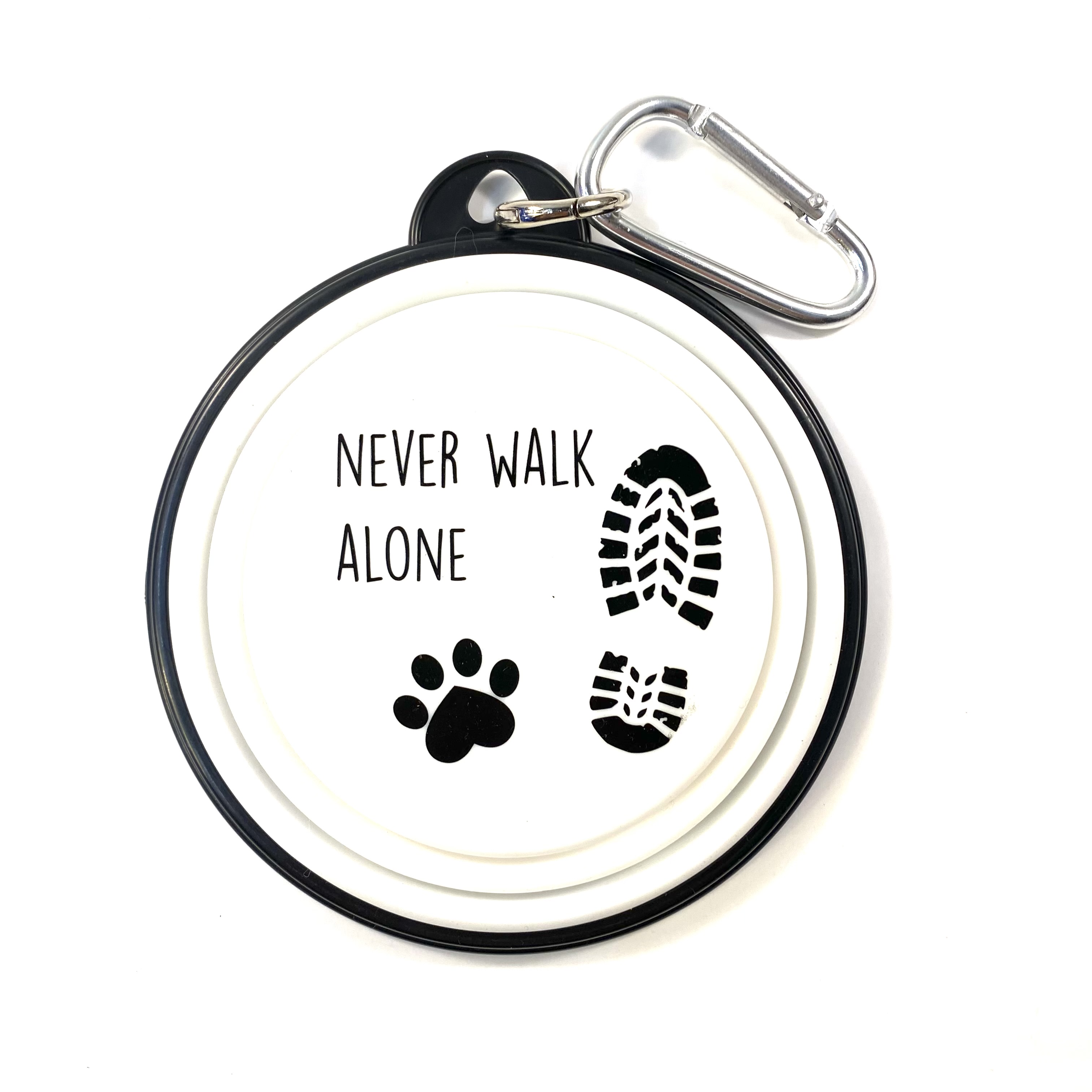 Hundenapf "NEVER WALK ALONE"